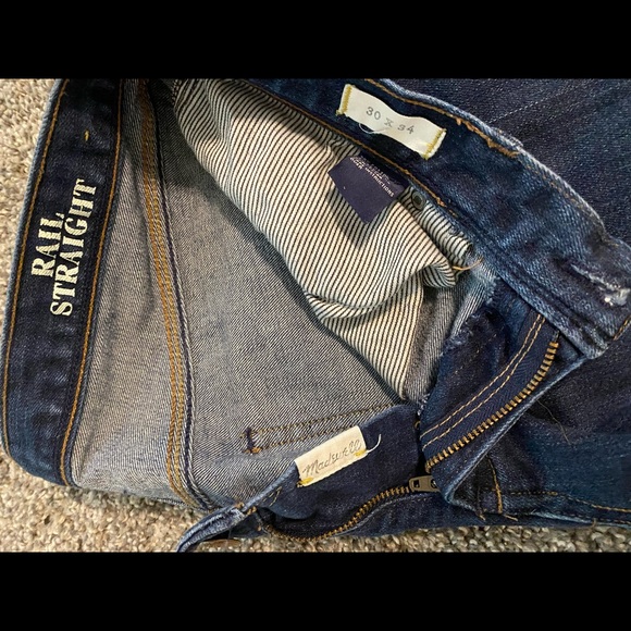 Madewell Jeans Rail Straight - Picture 3 of 4